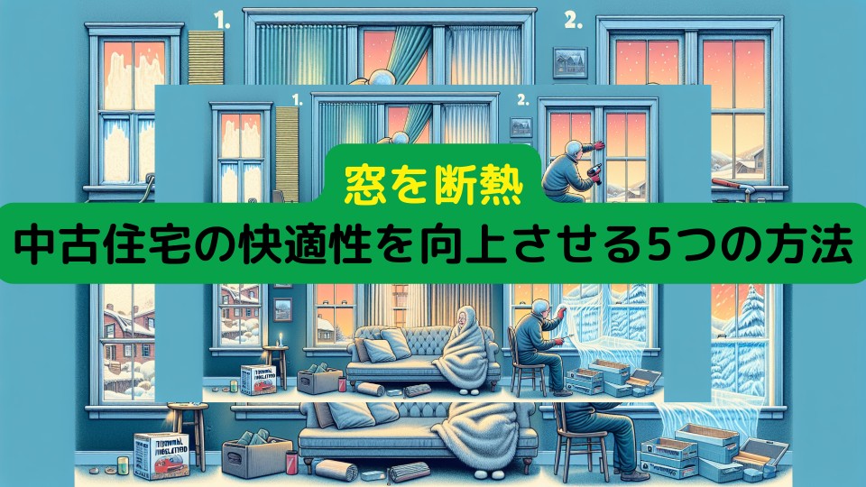 窓を断熱、中古住宅の快適性を向上させる5つの方法｜お役立ちコラム｜東京中古一戸建てナビ